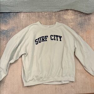 Surf City Sweatshirt - Soft as A Grape